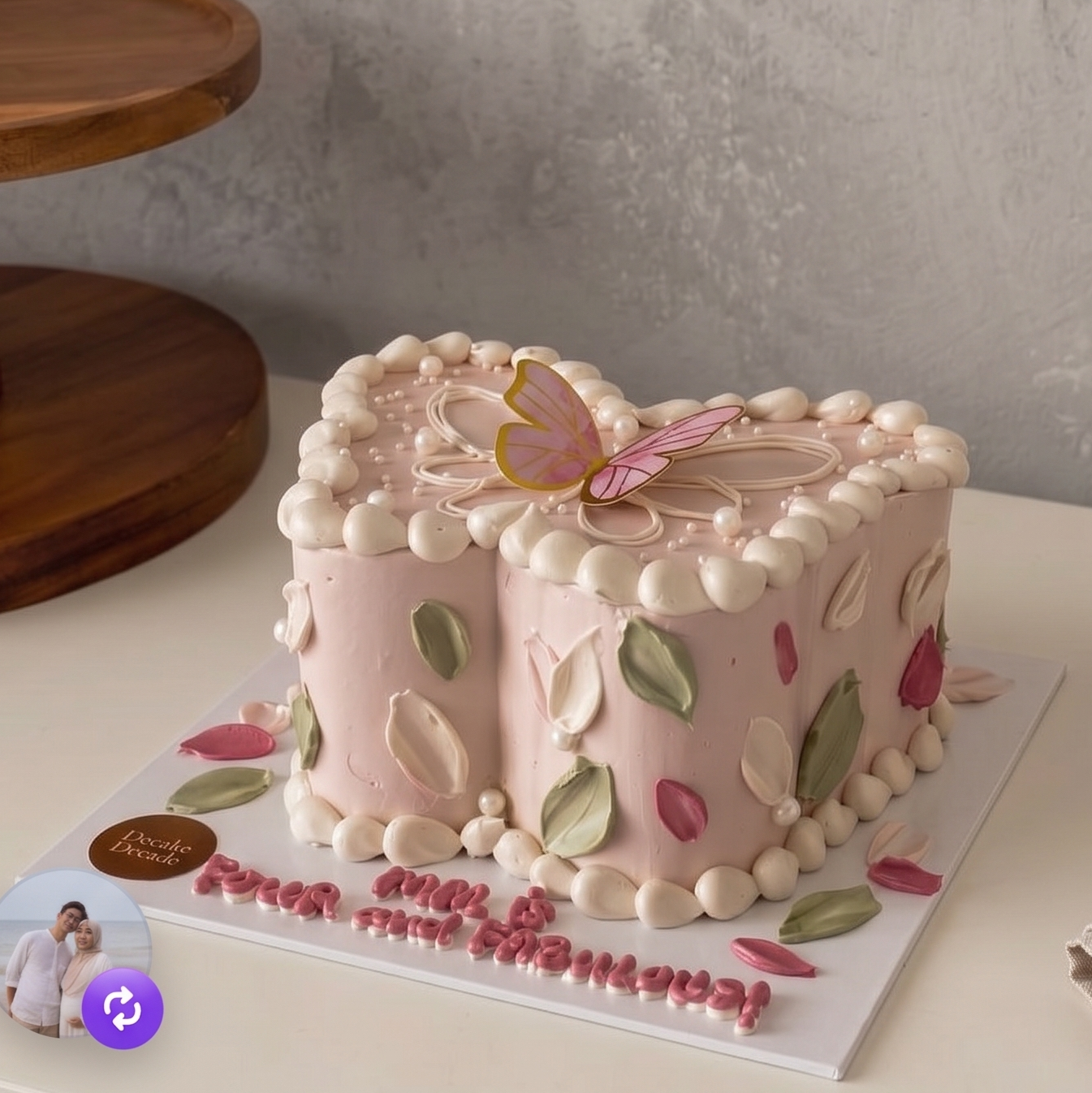 Butterfly Shaped Cake | Design #2