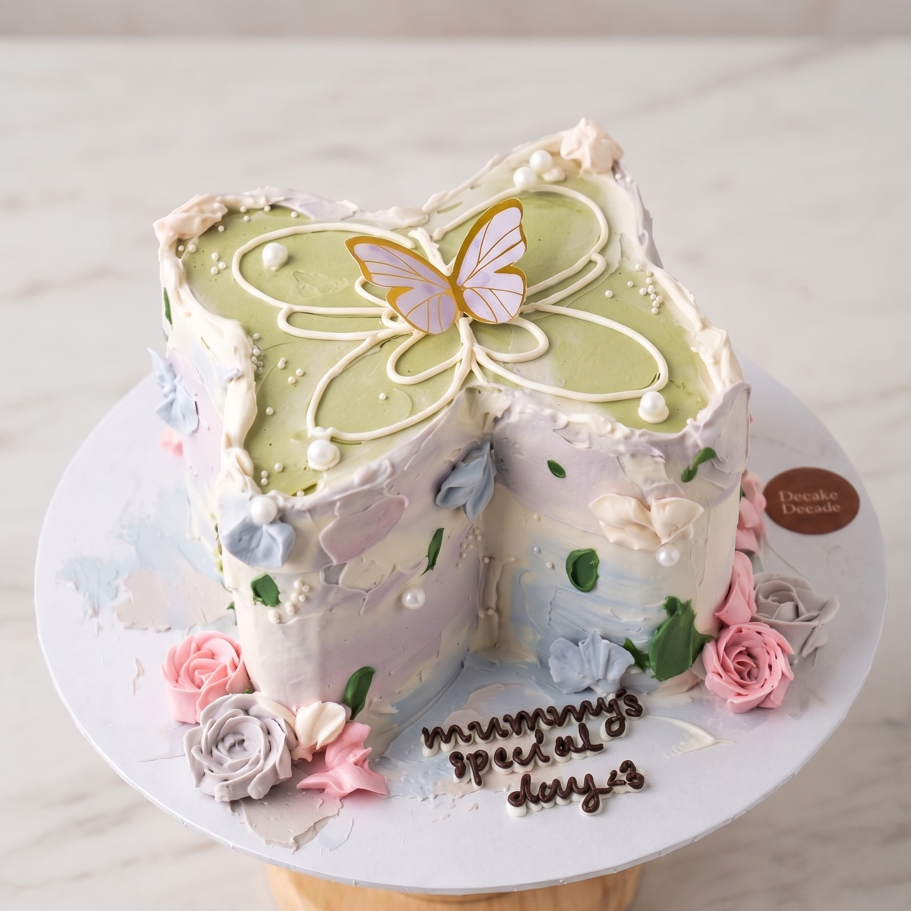 Butterfly Shaped Cake | Design #3